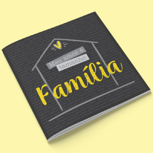 �lbum de Figurinhas Tema Fam�lia - Amor Tamanho Fam�lia