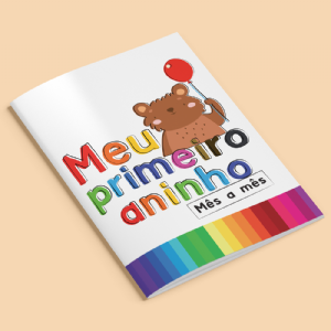 �lbum de Figurinhas Meu Primeiro Aninho - M�s a M�s do Beb�