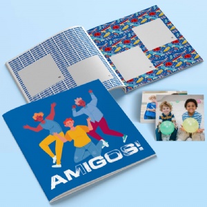 �lbum de Figurinhas Tema Amizade - Melhores Amigos