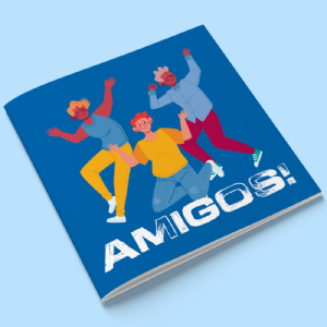 �lbum de Figurinhas Tema Amizade - Melhores Amigos