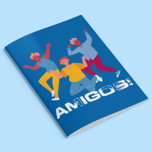 �lbum de Figurinhas Tema Amizade - Melhores Amigos