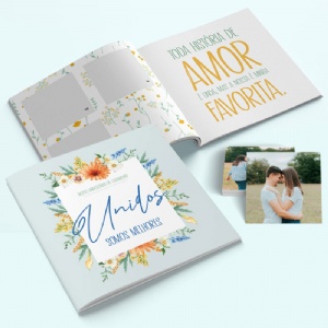 �lbum de Figurinhas Tema Amor - Nosso Anivers�rio de Casamento