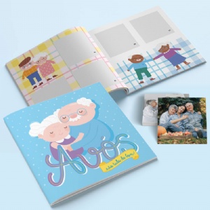 �lbum de Figurinhas Tema Dia dos Av�s - Av�s S�o Tudo de Bom