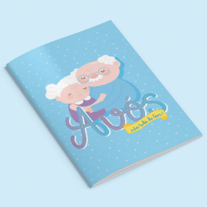 �lbum de Figurinhas Tema Dia dos Av�s - Av�s S�o Tudo de Bom