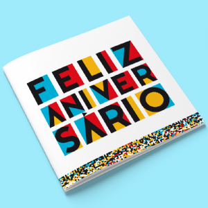 �lbum de Figurinhas Tema Anivers�rio - Feliz Anivers�rio!