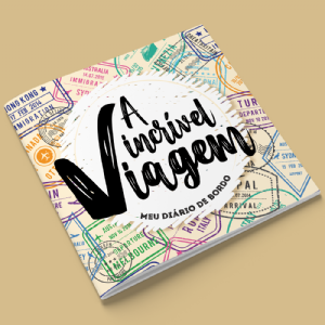 �lbum de Figurinhas Tema Viagem - Meu Di�rio de Bordo