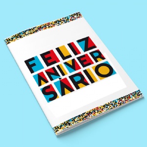 �lbum de Figurinhas Tema Anivers�rio - Feliz Anivers�rio!