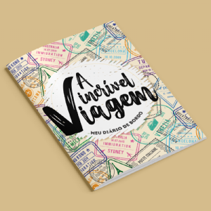 �lbum de Figurinhas Tema Viagem - Meu Di�rio de Bordo